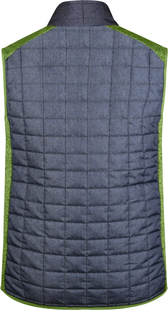 Herren Hybrid Strickfleece Gilet