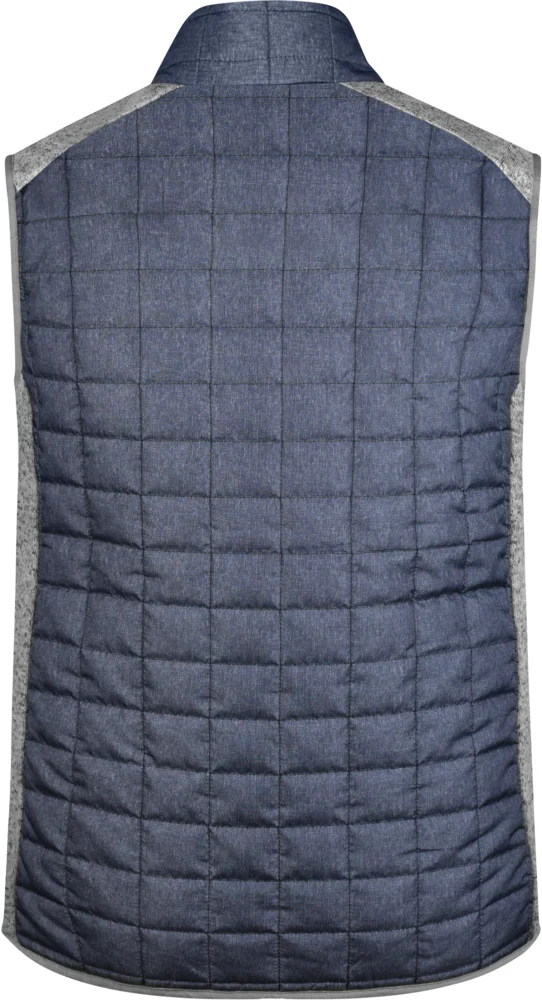 Herren Hybrid Strickfleece Gilet