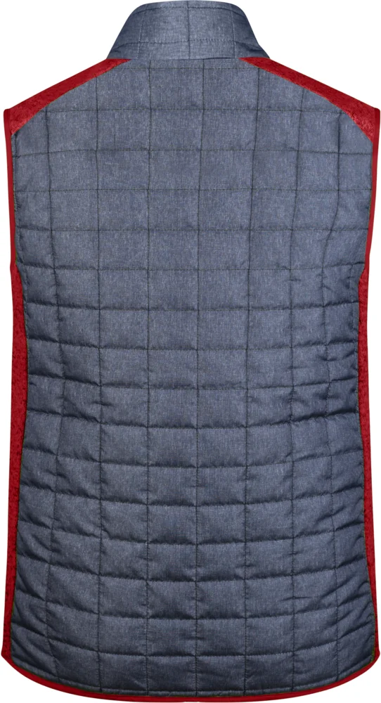Herren Hybrid Strickfleece Gilet