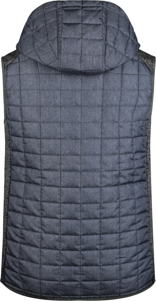 Herren Hybrid Strickfleece Gilet
