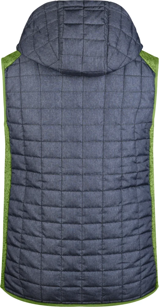 Herren Hybrid Strickfleece Gilet