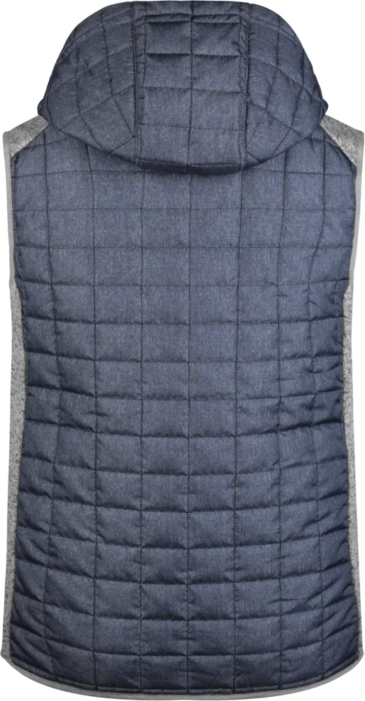 Herren Hybrid Strickfleece Gilet