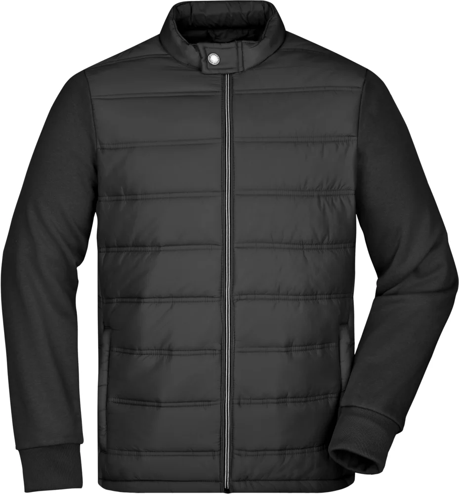 Herren Hybrid Sweatjacke