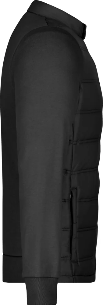 Herren Hybrid Sweatjacke