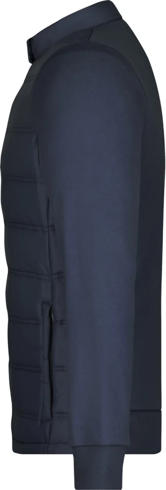 Herren Hybrid Sweatjacke