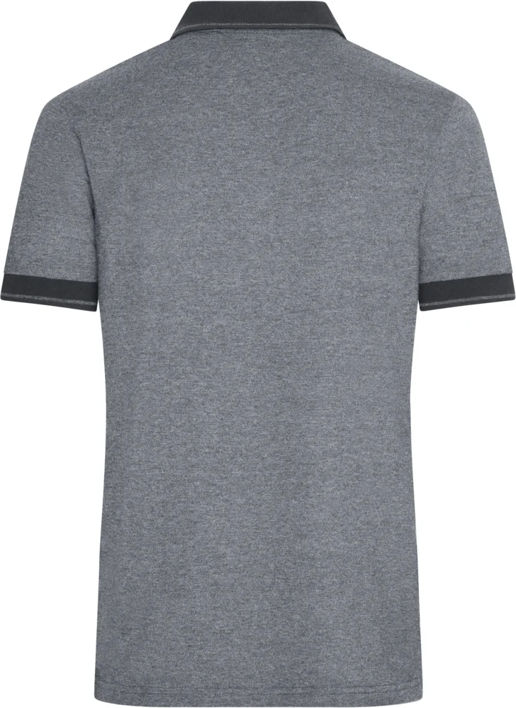 Men's Jersey Melange Polo