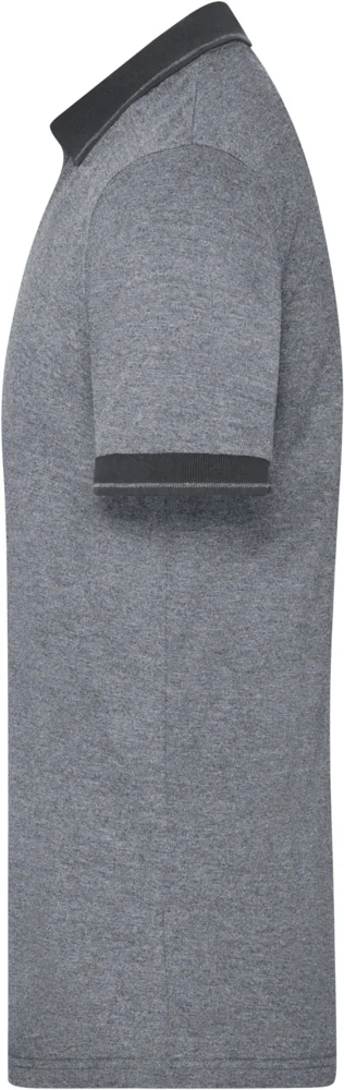 Men's Jersey Melange Polo