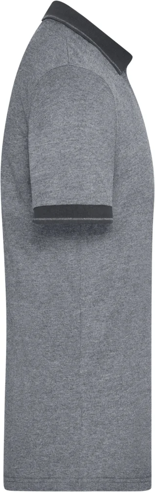 Men's Jersey Melange Polo