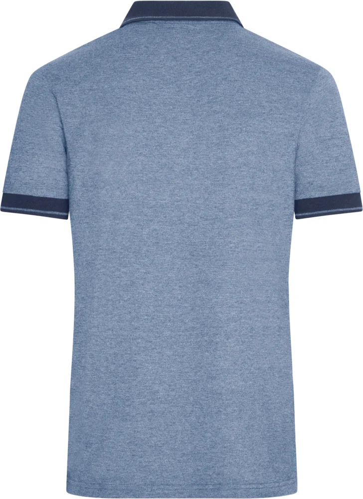 Men's Jersey Melange Polo