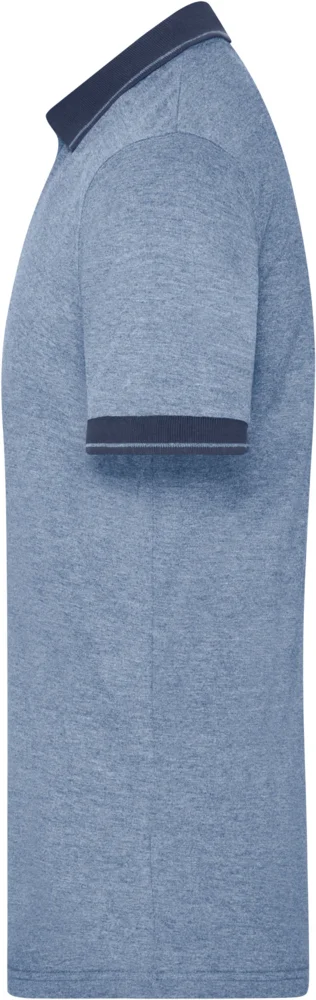 Men's Jersey Melange Polo