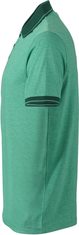 Men's Jersey Melange Polo
