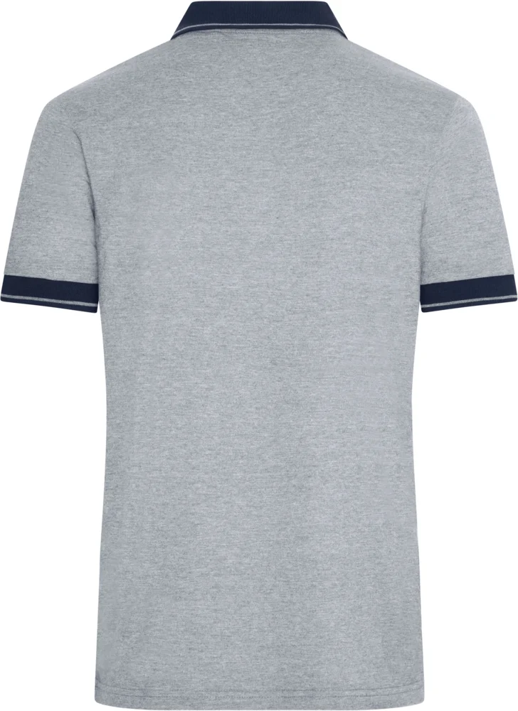 Men's Jersey Melange Polo