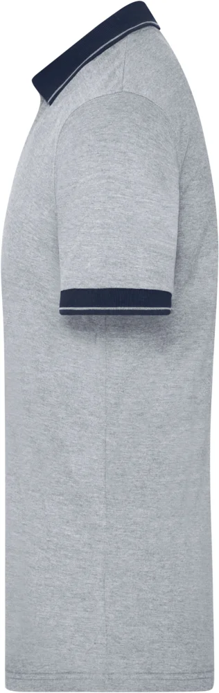 Men's Jersey Melange Polo