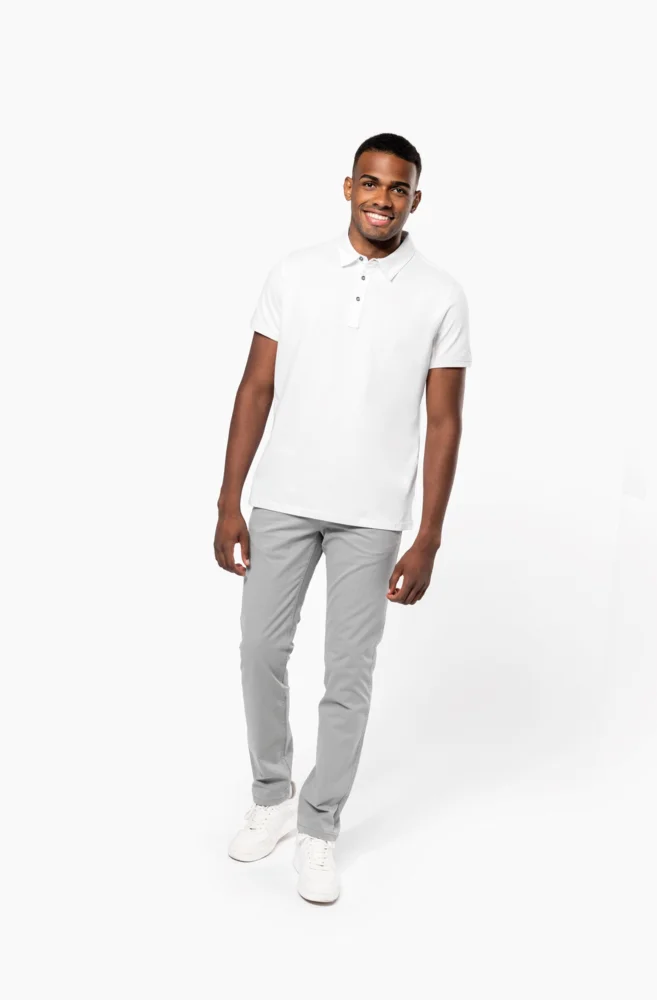 Herren Jersey Polo