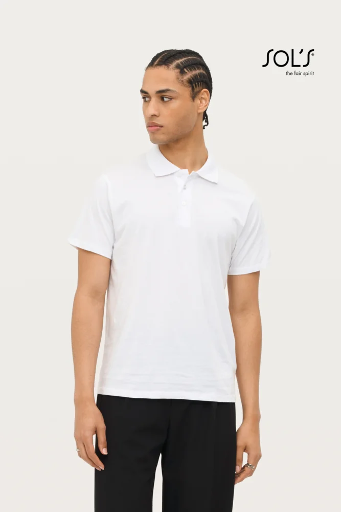 Herren Jersey Polo