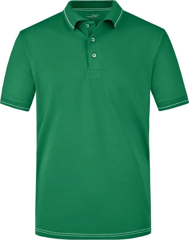 Men's Jersey Stretch Polo