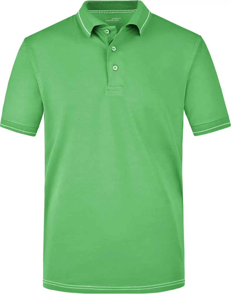 Men's Jersey Stretch Polo