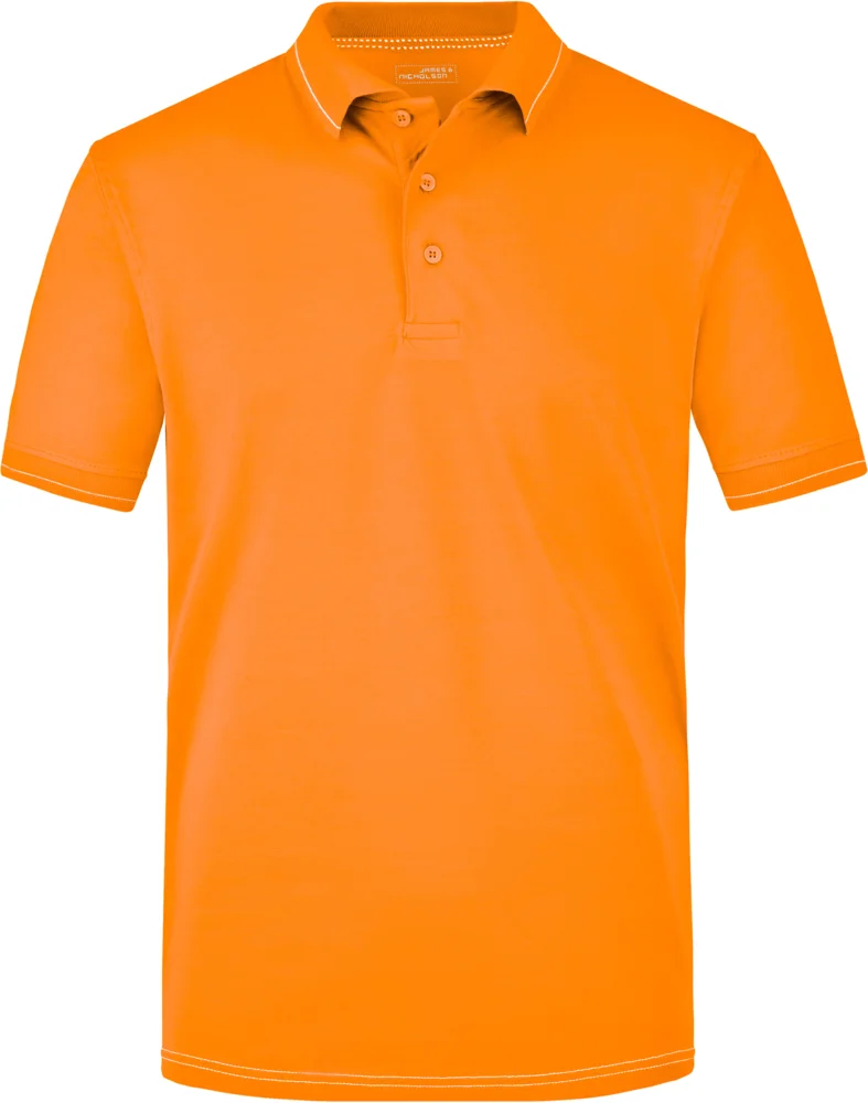 Men's Jersey Stretch Polo