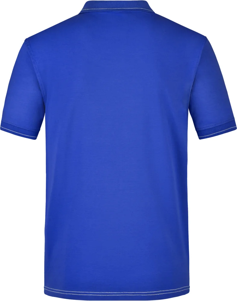 Men's Jersey Stretch Polo