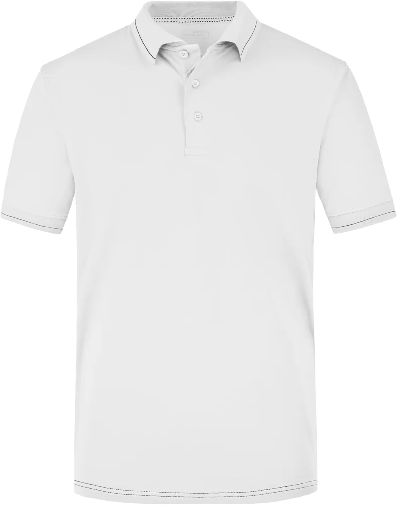 Men's Jersey Stretch Polo