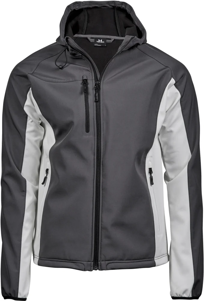 Men's Hooded 3-Layer Softshell Jacket