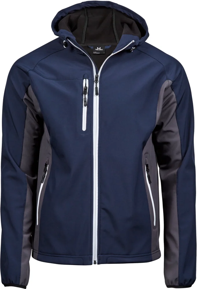 Men's Hooded 3-Layer Softshell Jacket