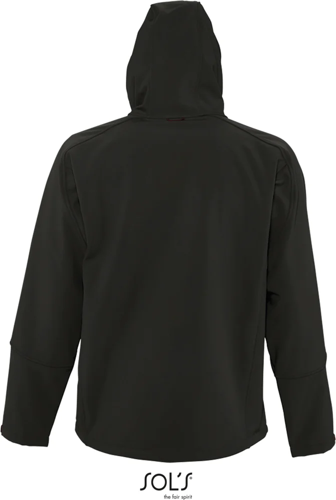 Men's Hooded 3-Layer Softshell Jacket