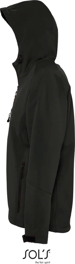 Men's Hooded 3-Layer Softshell Jacket