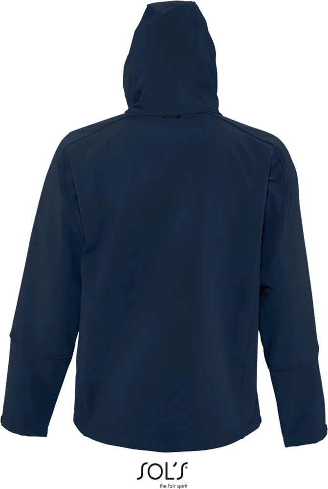 Men's Hooded 3-Layer Softshell Jacket
