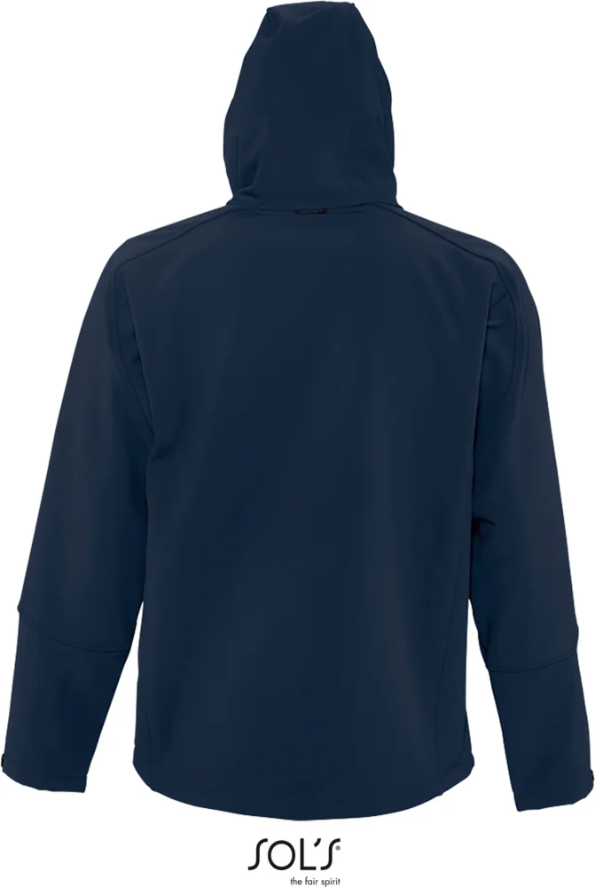 Men's Hooded 3-Layer Softshell Jacket