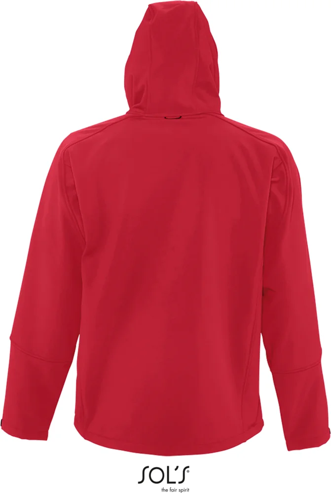 Men's Hooded 3-Layer Softshell Jacket