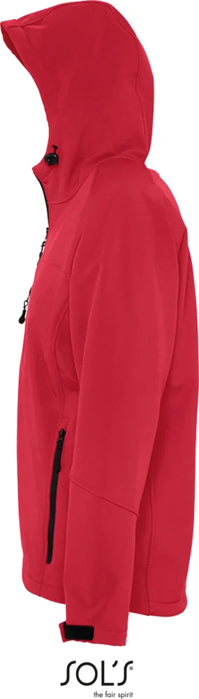Men's Hooded 3-Layer Softshell Jacket
