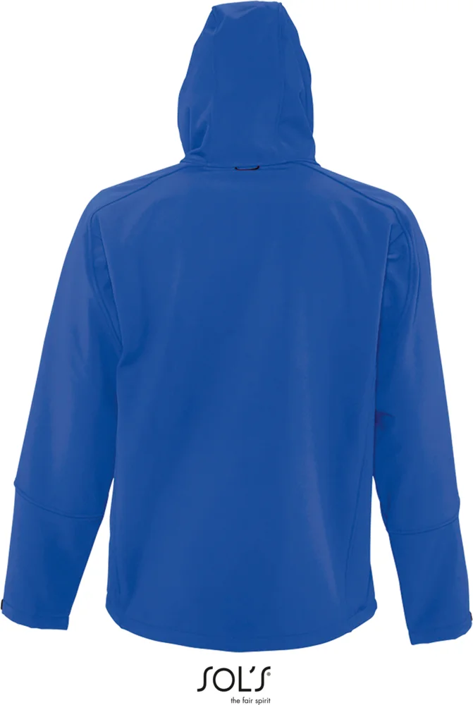 Men's Hooded 3-Layer Softshell Jacket