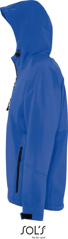 Men's Hooded 3-Layer Softshell Jacket