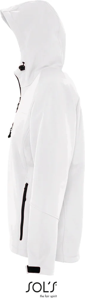 Men's Hooded 3-Layer Softshell Jacket