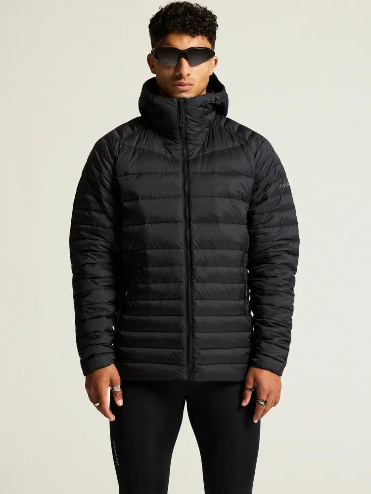 Herren Kapuzen Daunenjacke