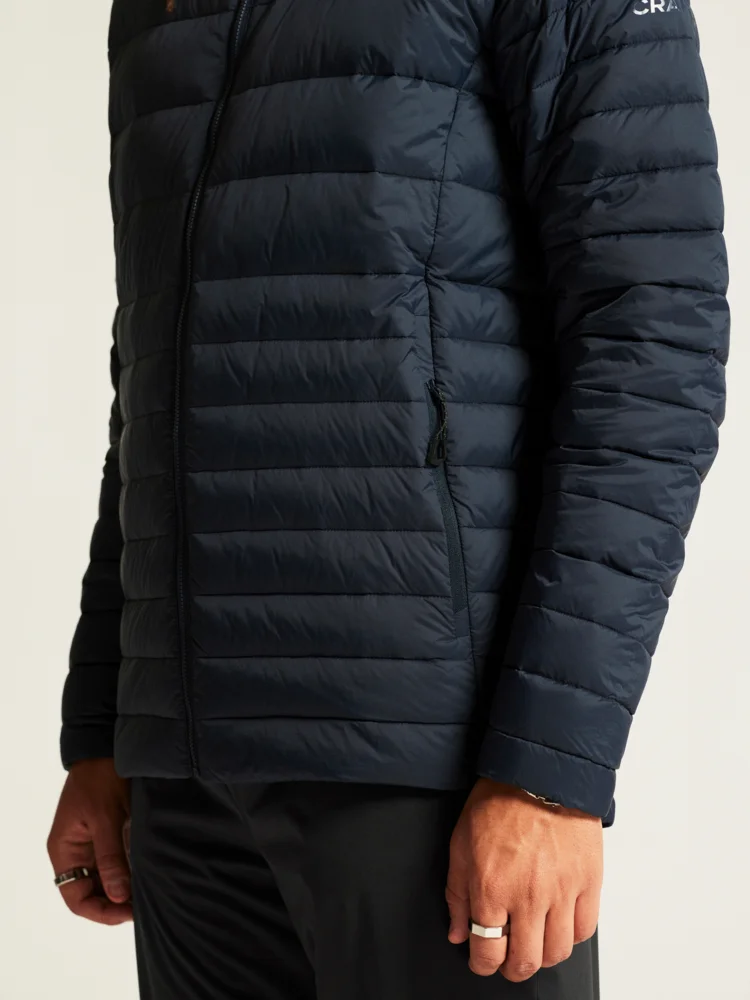 Herren Kapuzen Daunenjacke
