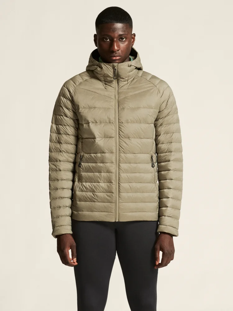 Herren Kapuzen Daunenjacke