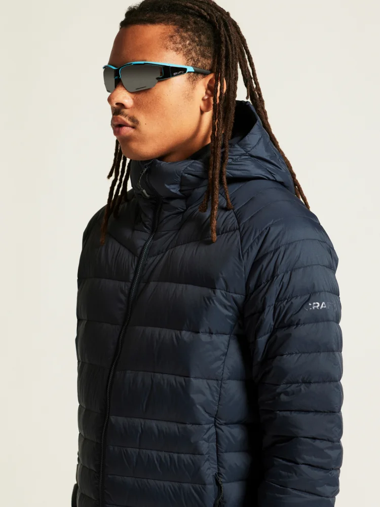 Herren Kapuzen Daunenjacke