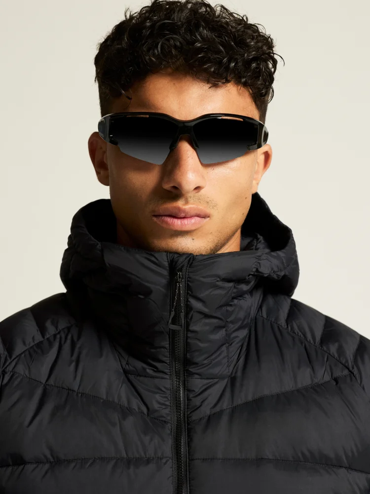 Herren Kapuzen Daunenjacke