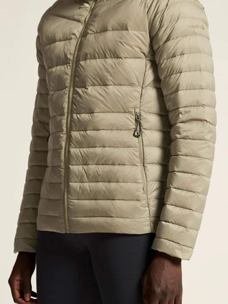 Herren Kapuzen Daunenjacke