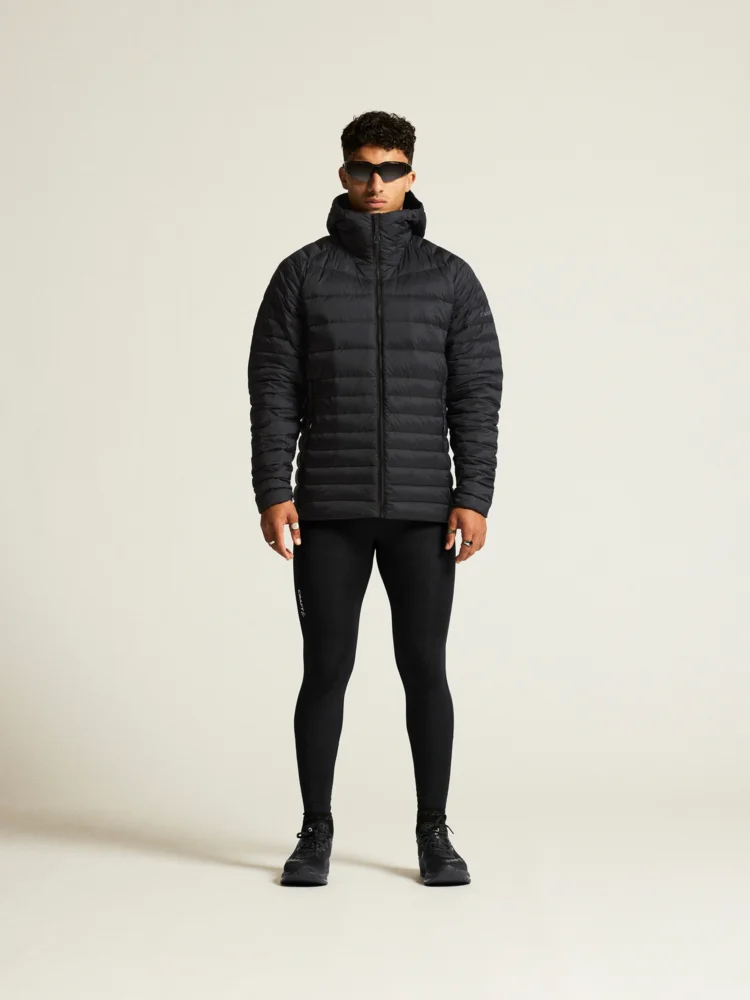 Herren Kapuzen Daunenjacke