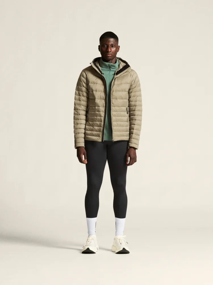 Herren Kapuzen Daunenjacke