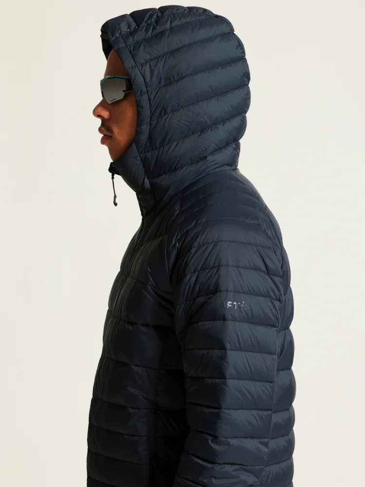 Herren Kapuzen Daunenjacke