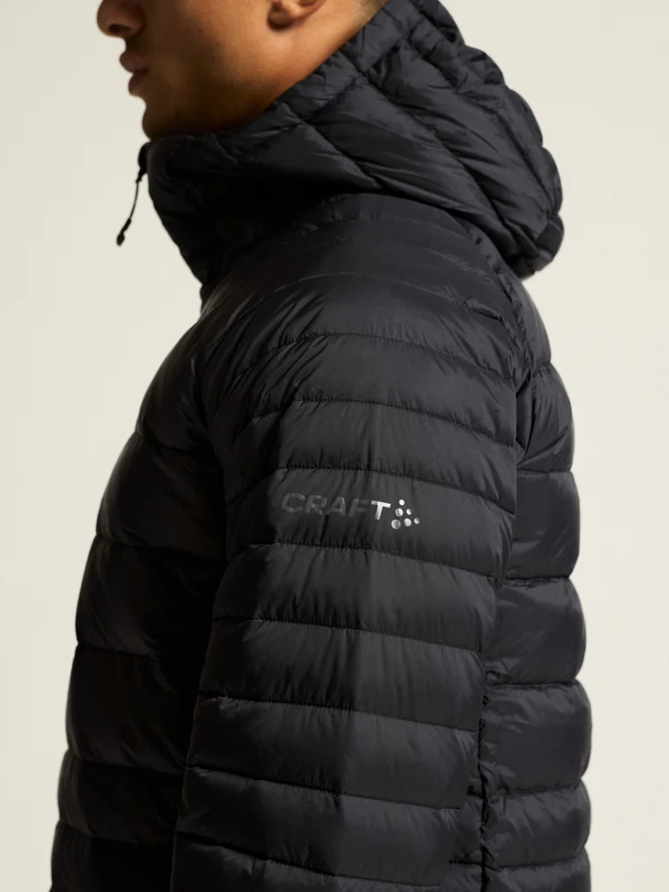 Herren Kapuzen Daunenjacke