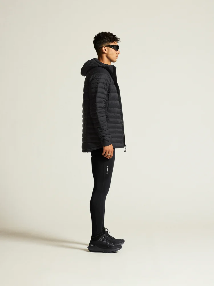 Herren Kapuzen Daunenjacke