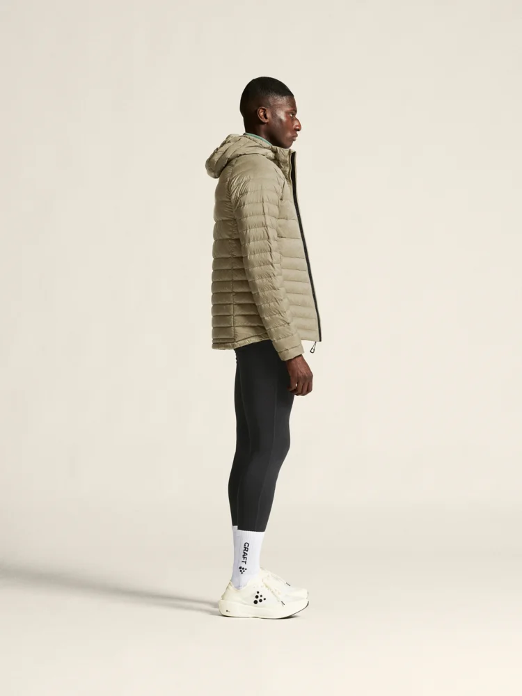 Herren Kapuzen Daunenjacke