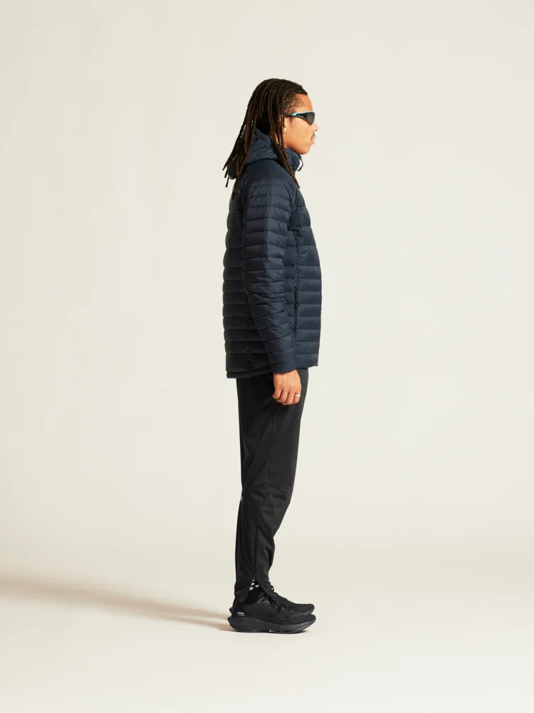 Herren Kapuzen Daunenjacke