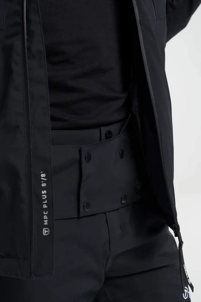 Herren Kapuzen Skijacke