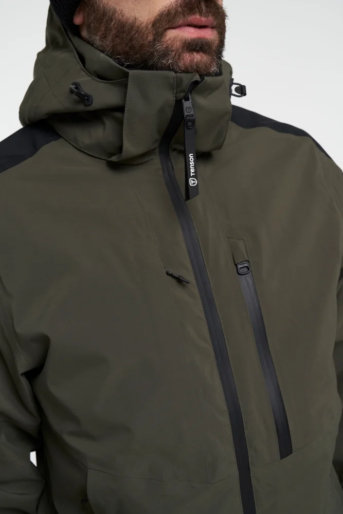 Herren Kapuzen Skijacke